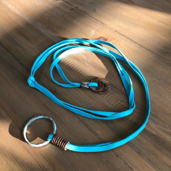 Handmade Leather wrap bracelet - Picture 2 of 6